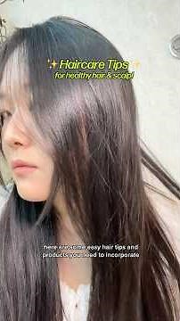 haircare tips for healthy scalp & to smell good! ✨