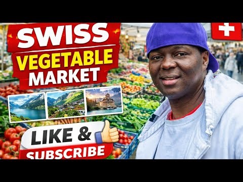FARMERS MARKET SOLOTHURN🇨🇭, SWITZERLAND. #Solothurn #FarmersMarket #Switzerland #SwissMarket