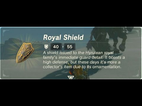 Royal Shield | Shield Location #1 | Zelda BOTW