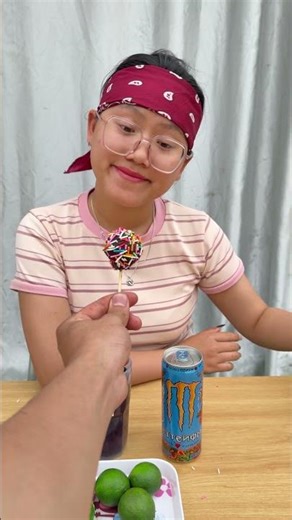 How to make the tastiest LIME "cake pop" for your friend? 😭❤️🍡 #shorts