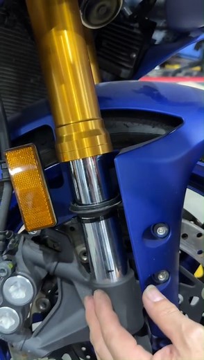 2.3K views | FORK STICTION Static friction in the fork's suspension...