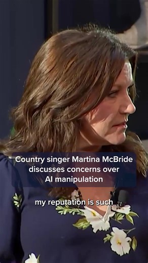 Country singer Martina McBride discusses how AI could affect artists at the CNBC AI Summit. | CNBC