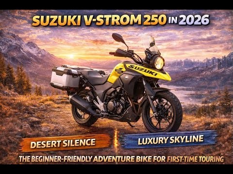 Suzuki V-Strom 250 in 2026: The Beginner-Friendly Adventure Bike for First-Time Touring