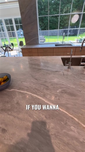 Two critical kitchen island details you can't overlook: pop-up electrical outlets covered in matching stone slabs, and a minimum 12-inch countertop overhang so everyone can sit comfortably on barstools. Save this dimension before finalizing your island fabrication! 📌 #kitchendesign #kitchenisland #marblecountertops #kitchenremodel #kitchenrenovation #interiordetails