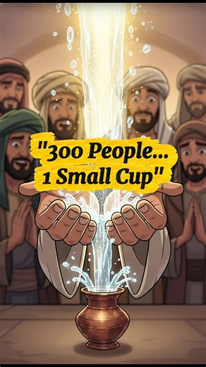 "Water Flowed From His Fingers - Miracle Story prophet ﷺ