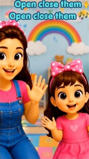 Open Close Them Song 🙌 | Toddler Action Song