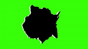 Download green screen 3d map of Morelos in mexico for free