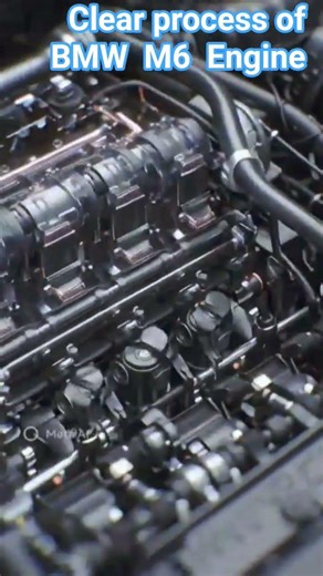 engine process of BMW M6 #engineering #engine #bmwengine