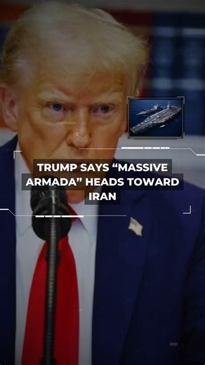 Donald Trump said a large US naval force is now sailing toward Iran, urging Tehran to negotiate a deal and warning that the next military action could be far worse if diplomacy fails. | Decoding Affairs