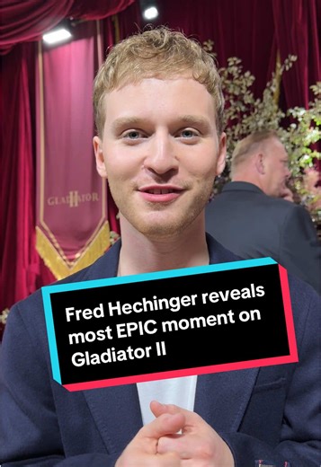Fred Hechinger Talks Epic Moment in Gladiator II
