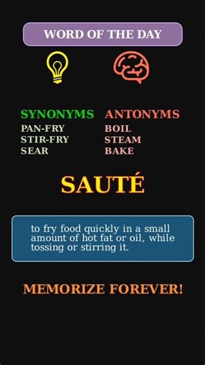 Sauté: The Cooking Technique of Quick Frying 🍳 A Key Culinary Verb