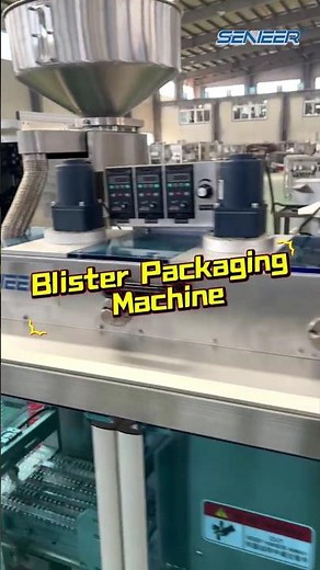 What is a blister packaging machine and how does it work?