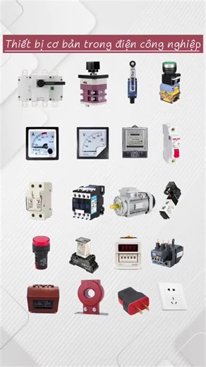 Ký Hiệu Thiết Bị Điện Công Nghiệp Dễ Hiểu