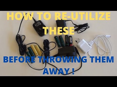 How To Restore Dead Rechargeable AA Batteries?