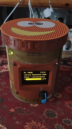Nectarine Demoscene Radio player (original project by @pylarge) #demoscene #radio #arduino #chiptune