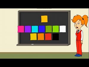 Caillou's Behavior Card Day