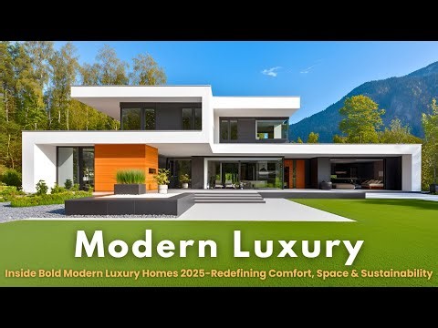 2025 Modern Masterpieces | Homes That Redefine Luxury