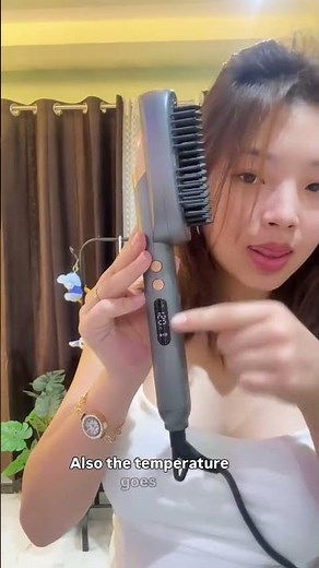 ✨ Effortless Styling with the Winston Hair Straightener Brush! ✨ #winston #hairstyle #haircare