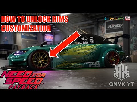 Need for Speed™ Payback | How To Unlock Rims Customization (PS4)
