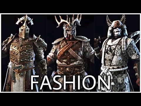 FASHION SHOWCASE in For Honor pt. 1 (21 outfits)