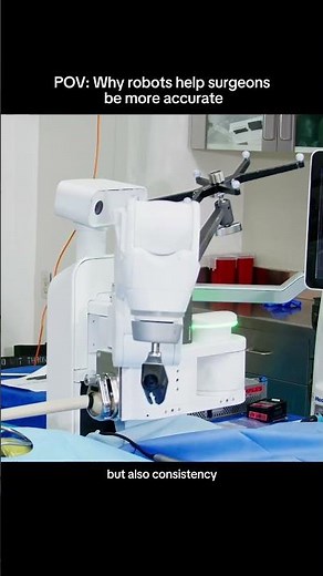 This is why robots help surgeon