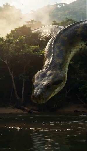 🚨 Giant Snake Emerging from the Jungle | Unbelievable Amazon Encounter