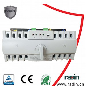 [Hot Item] 3 Pole/4 Pole 6A-63A Automatic Change Over Switch Atse (ATS) for Gasoline Generators