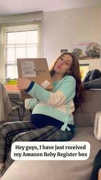What’s inside Amazon baby registry box ￼