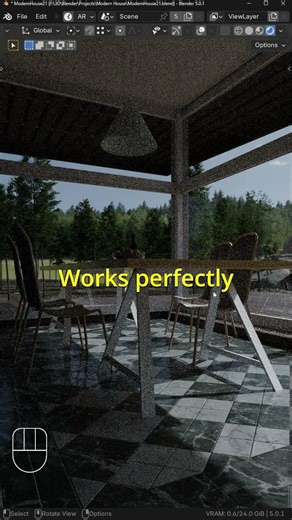 Fix Architectural Glass in Blender