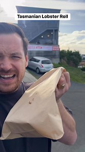 Australia’s Best Lobster Roll Bicheno Tasmania #lobsterroll #lobster #tasmania #australia | Josiah Hein