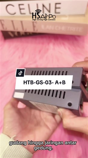 Koneksi jarak jauh tetap ngebut? Bisa banget! HSAirPo Fiber Optic Media Converter HTB-GS-03 A B siap jadi solusi jaringan kamu.#hsairpo #HTB #fiberoptic #1000mbps #fyppage - Kecepatan hingga 1000Mbps - Jarak transmisi sampai 3KM - Single Mode, stabil & minim delay - Port RJ45, plug & play - Cocok untuk kantor, CCTV, dan jaringan fiber Streaming lancar, transfer data aman, kerja makin nyaman! Yuk upgrade jaringan kamu sekarang! 🚀