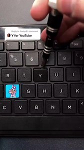 I messed it up ☹️ #Youtube #logo #art #artwork #artist #painting #drawing #keyboard | ItsGagekrew