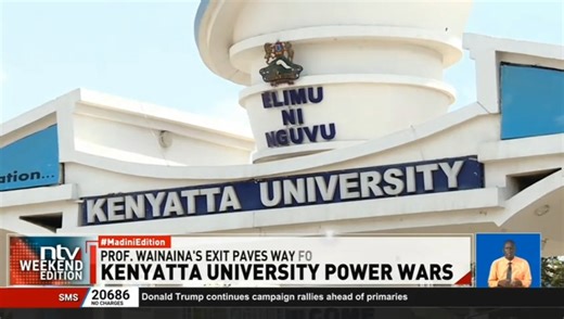 Kenyatta University Power Wars:Professor Waceke Wanjohi now alleges she emerged as the top candidate during Public Service Commission interviews for the next VC. Waceke claims a candidate who ranked sixth is being positioned to take the helm. #NTVWeekendEdition @DannMwangi