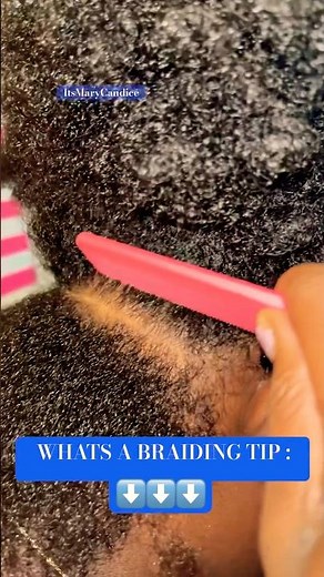 Cute small Knotless box braids with beads on beautiful natural hair 💕 #braids #braidhairstyles