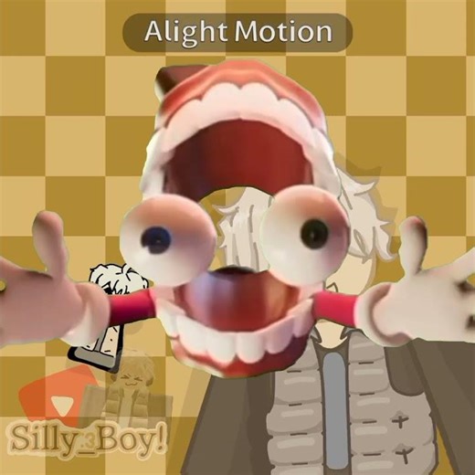 first day of learning to use Alight Motion #robloxanimationam #alightmotionanimation #firstanimation