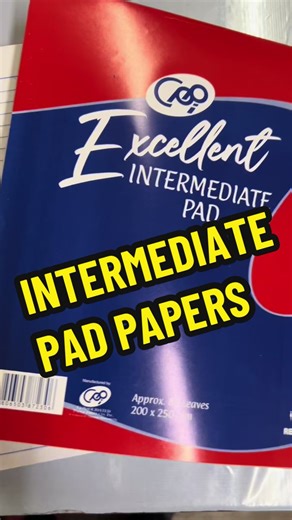 The most sulit intermediate pad papers ever #padpaper #intermediatepad #pad #schoolsupplies #fyp