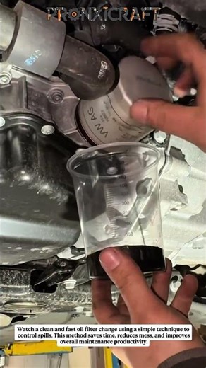 Quick Oil Filter Change Without Mess | Smart & Efficient Method