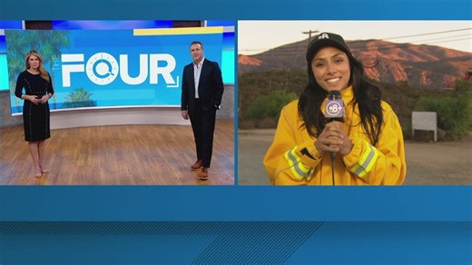 Wildfires and urban fires | Michelle Khare from "Challenge Accepted" joins CBS 8 for a day