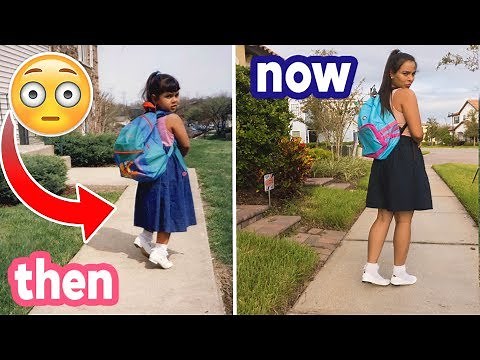 Recreating My Awkward Childhood Photos! THEN vs. NOW! Natalies Outlet