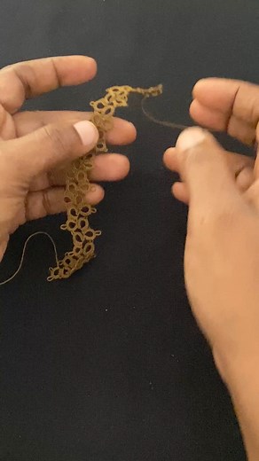 Tatting single shuttle pattern | Raya Junood