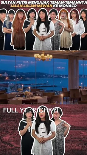 SULTAN PUTRI MENGAJAK TEMAN-TEMANNYA JALAN-JALAN MEWAH KE MONACO, FULL VIDEO LENGKAP DI YOUTUBE RICHKYI. . . @RICHKYI @Dannisa #fypage #richkyi #calonsultan #sultanputri #masukberanda