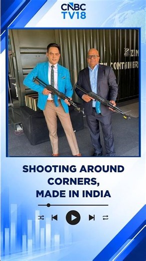 Zen Technologies’ Ashok Atluri Showcases Shootedge Corner-Shooting Adapter | N18S | CNBC TV18