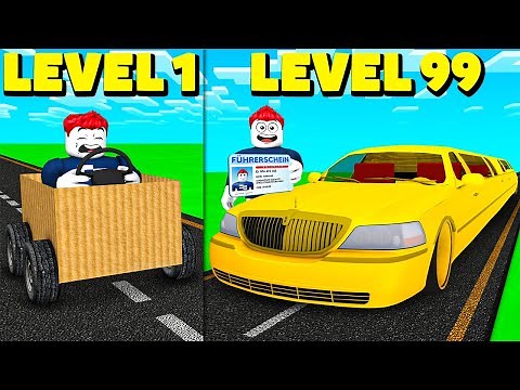 ZUERST SCHROTTAUTO, dann XXL LIMOUSINE! - Roblox