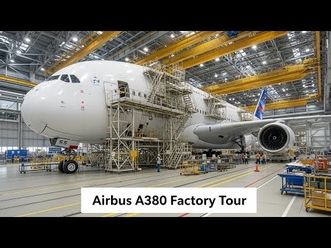 Inside Airbus A380 Production: How the World’s Biggest Passenger Plane Is Built!