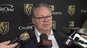 21K views · 90 reactions | Golden Knights GM Kelly McCrimmon says that it was tough to let Gerard Gallant go, and adds that Peter DeBoer brings a skill set that they need to take the next step forward. | TSN | Facebook