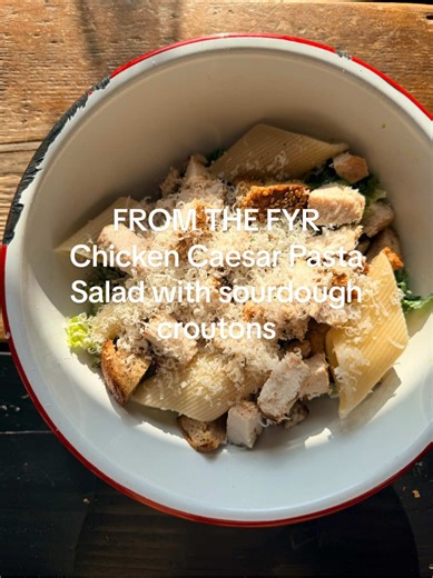 Welcome our new series: FROM THE FYR🔥 where we share inspiring and creative meals to make at home, highlighting the whole, clean ingredients you’ll find in our market on the North Fork of Long Island. We’re kicking it off with our take on the viral Caesar Pasta Salad—made with our pasta, sourdough croutons, 8 Hands Farm eggs, high quality olive oil, and your choice of protein. You can find the full recipe on our blog at fyrandsalt.com complete with a one-stop-shop grocery list to make things si