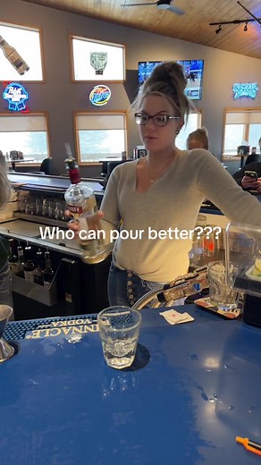 Bartender Skills Challenge: Who Can Pour Better?