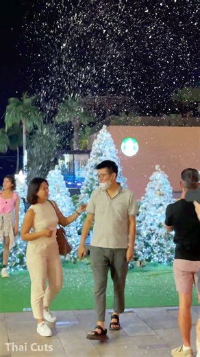 It's unbelievable! Snow has fallen in Thailand!