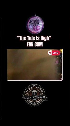 Blondie Tribute - The Tide Is High (Short) by Heart of Glass | Live at Mickey Finn's