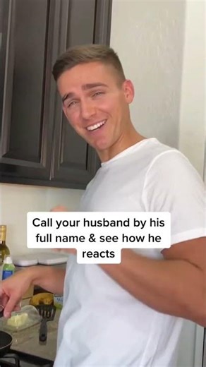 Calling husband by first name #foryou #funnyshorts